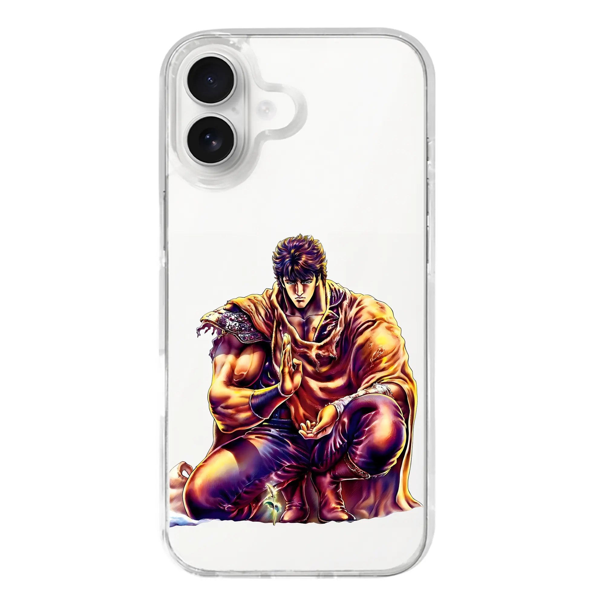 北斗の拳 グッズ,ケンシロウ - iPhone 17シリーズ 透明スマホケース – 薄型・耐衝撃・精密フィット保護カバー